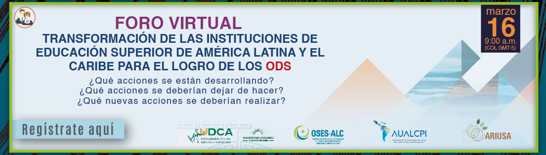 Foro virtual: 'Transformación de las Instituciones de Educación Superior de América Latina y el Caribe para el logro de los ODS'